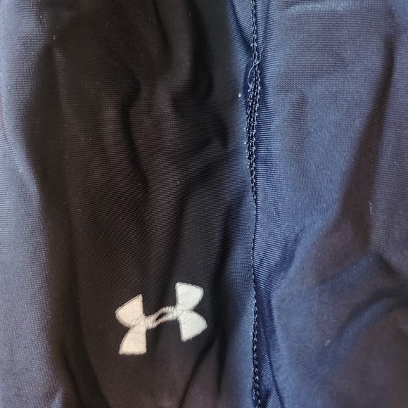 UNDER ARMOUR BLACK BIKE SHORTS ~ WOMENS BLACK SIZE MEDIUM ~ PLEASE READ - Picture 5 of 5